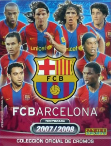 Album FC Barcelona 2007-2008