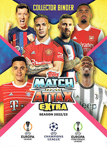 Album UEFA Champions League & Europa League 2022-2023. Match Attax Extra
