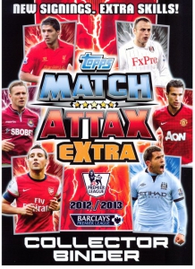 Album English Premier League 2012-2013. Match Attax Extra