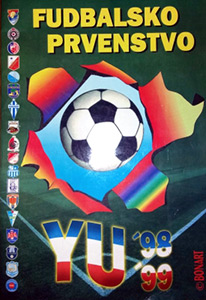 Album Fudbalsko Prvenstvo Yugoslavia 1998-1999