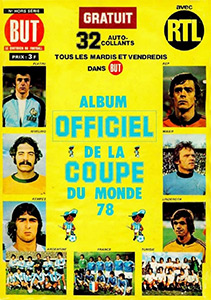 Album Albumm Officiel de la Coupe du Monde 78