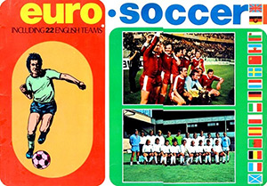 Album Euro Soccer 1975-1976 Postcards