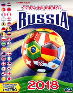 Album Copa Mundial Russia 2018