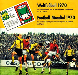Album Football Mondial 1970