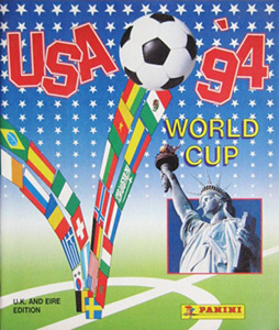 Album FIFA World Cup USA 1994. UK and Eire version
