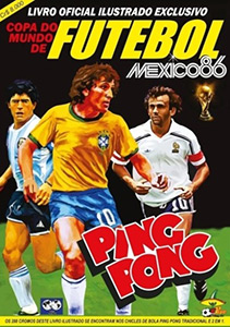 Album Copa do Mundo de Futebol Mexico 1986