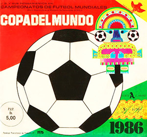 Album Copa Del Mundo 1986