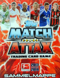 Album German Fussball Bundesliga 2013-2014. Match Attax