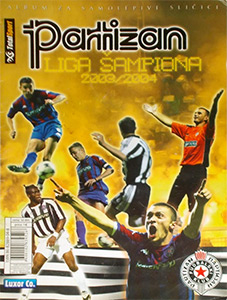Album Partizan Liga Šampiona 2003-2004
