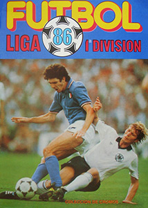 Album Futbol Liga 1 Division 1985-1986
