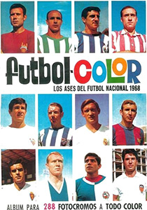 Album Futbol-Color Los Ases del Futbol Nacional 1967-1968
