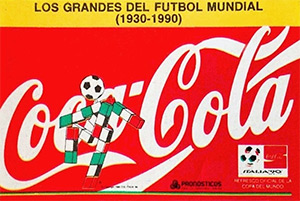 Album Los Grandes del Futbol Mundial 1930-1990
