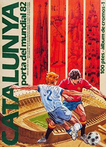 Album Catalunya porta del Mundial 1982
