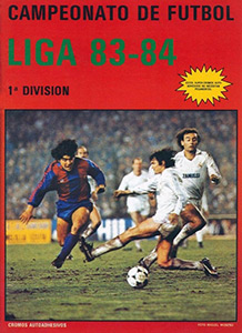 Album Campeonato de fútbol Liga 1983-1984

