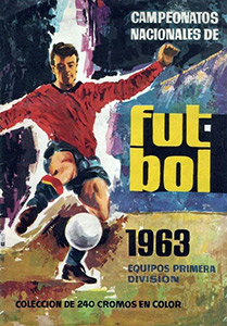Album Campeonatos Nacionales de Futbol 1963