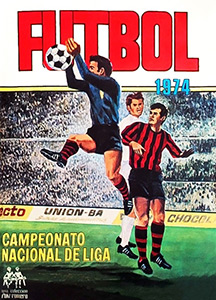 Album Campeonato Nacional de Liga 1974
