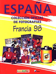 Album España Colección Oficial de Fotografias Francia 98
