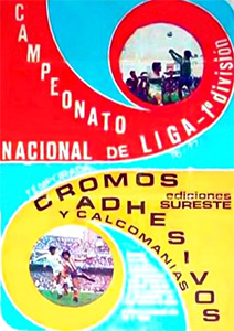 Album Campeonato Nacional de Liga 1ª Division 1976-1977
