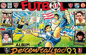 Album Futbol Descantralizad 1993
