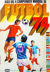 Album Ases del X campeonato Mundial de Futbol 1974
