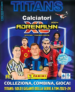 Album Calciatori 2023-2024. Adrenalyn XL TITANS