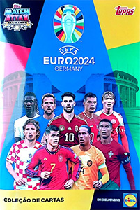 Album Euro 2024 Match Attax All Stars Lidl. Portuguese version
