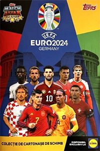 Album Euro 2024 Match Attax All Stars Lidl. Romania version
