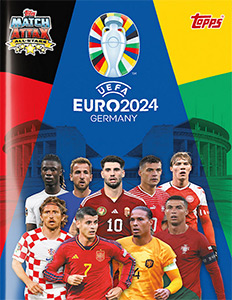 Album Euro 2024 Match Attax All Stars Lidl. Spanish version
