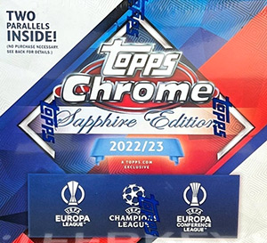 Album UEFA Club Competitions Chrome Sapphire Edition 2022-2023
