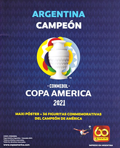 Album Argentina Campeón. Copa America 2021