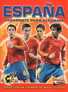 Album Espana. Pasaporte para Alemania 2006