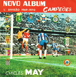 Album Novo Album Campeões, 1 Divisão 1969-1970
