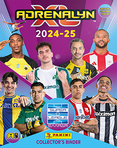 Album Super League Greece 2024-2025. Adrenalyn XL
