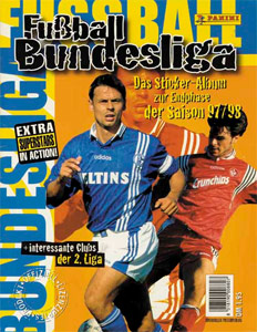 Album German Football Bundesliga 1997-1998. Final phase
