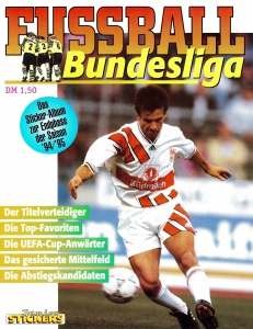 Album German Football Bundesliga 1994-1995. Final phase