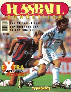 Album German Football Bundesliga 1995-1996. Final phase