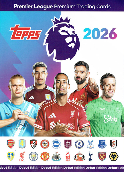 Album Premier League 2026 Trading Cards
