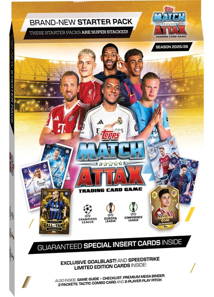 Album UEFA Champions League & Europa League 2025-2026. Match Attax
