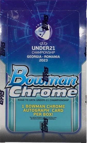 Album Bowman Chrome Road To Uefa U21 Euros 2022