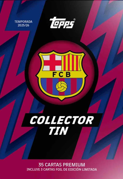 Album Fc Barcelona 2025-2026 Collector Tin