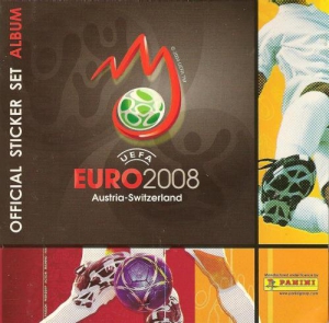 Album UEFA Euro Austria-Switzerland 2008. Mini sticker-set