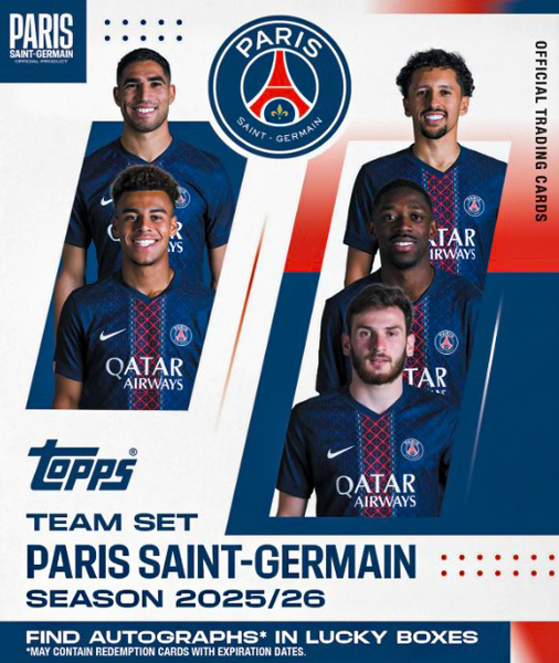 Album Paris Saint-Germain 2025-2026 Team Set
