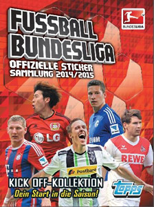 Album Fussball Bundesliga 2014-2015. Kick Off-Kollektion