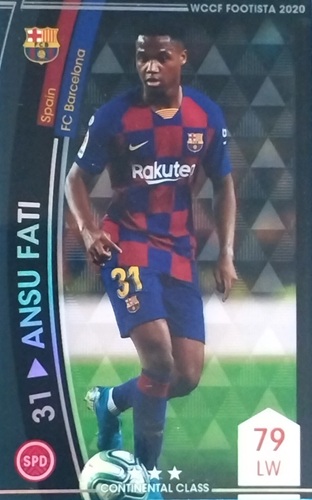 Album Wccf Footista 2020 Serie F20-4
