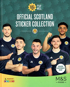 Album Official Scotland Sticker Collection 2024
