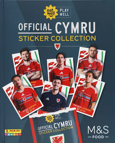 Album Official Wales Sticker Collection 2024
