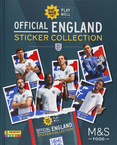 Album Official England Sticker Collection 2024
