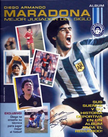 Album Promofigus Maradona El Mejor Jugador Del Siglo
