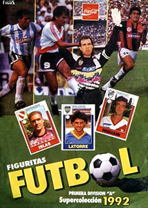 Album Figuritas Futbol Primera Division A Supercolección 1992

