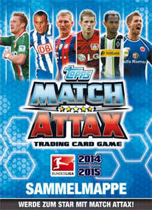 Album German Fussball Bundesliga 2014-2015. Match Attax